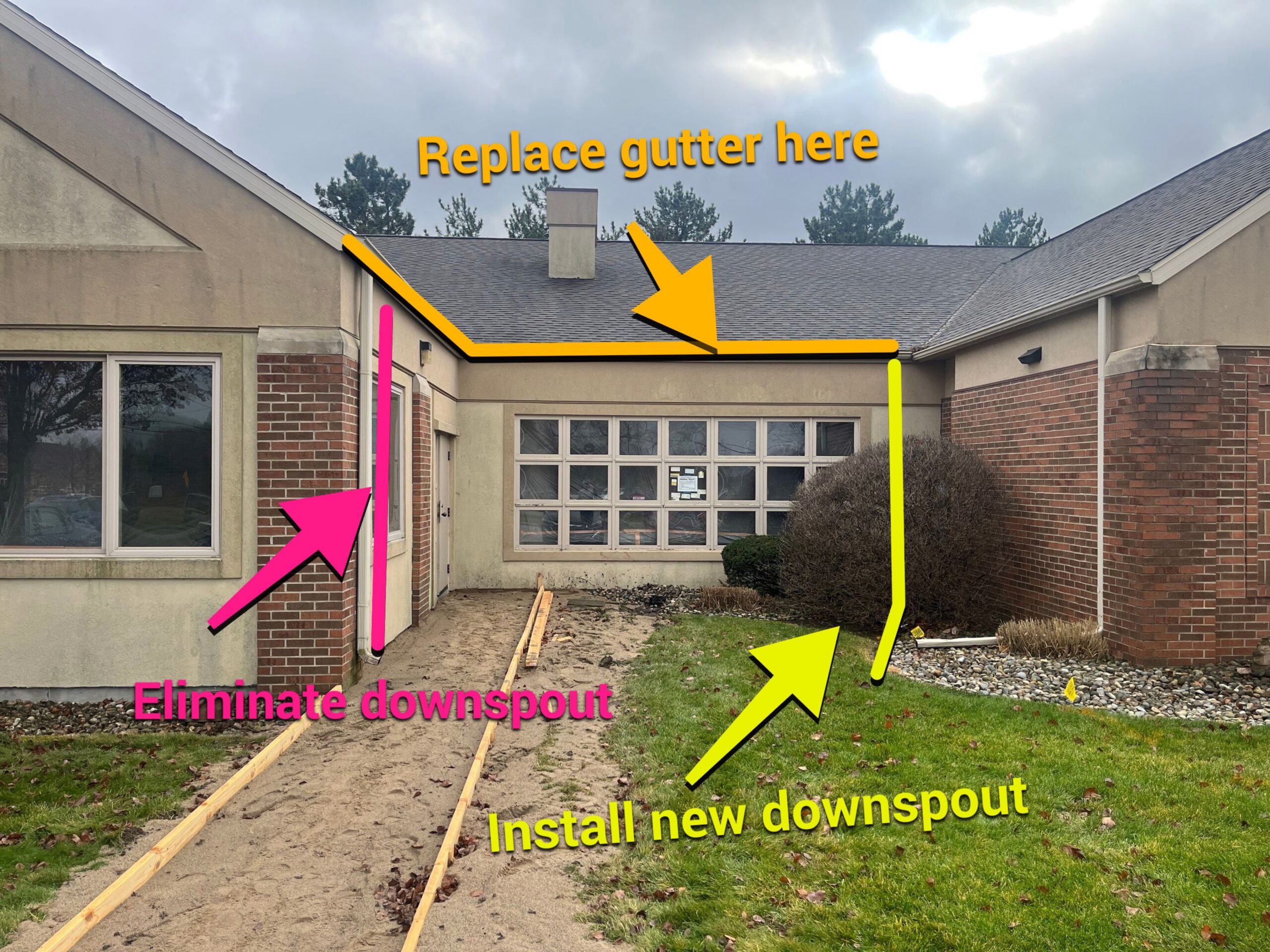 Okemos - Gutters